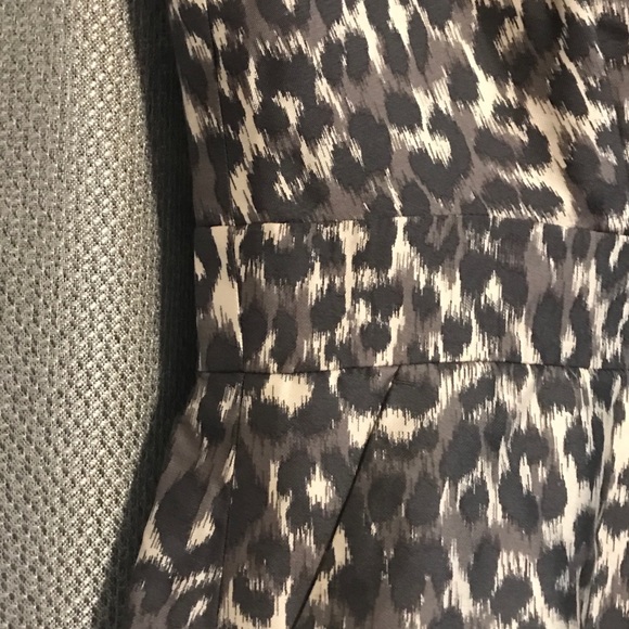 Kate Spade Like New Animal Print Dress Size 6 - Picture 5 of 12